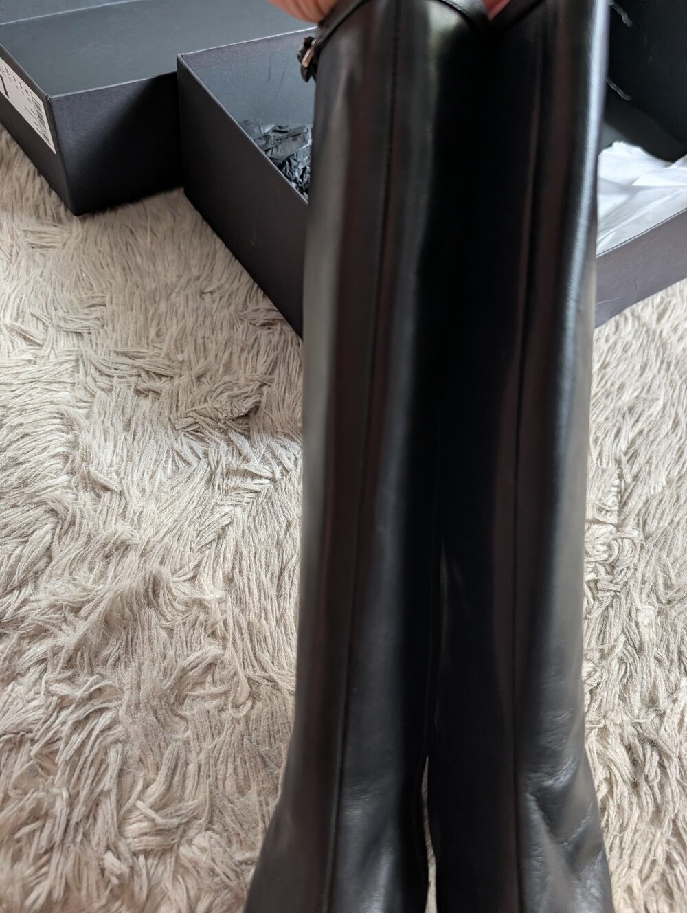 EUC Alohas Nicky Leather Boots in Black - Picture 9 of 16